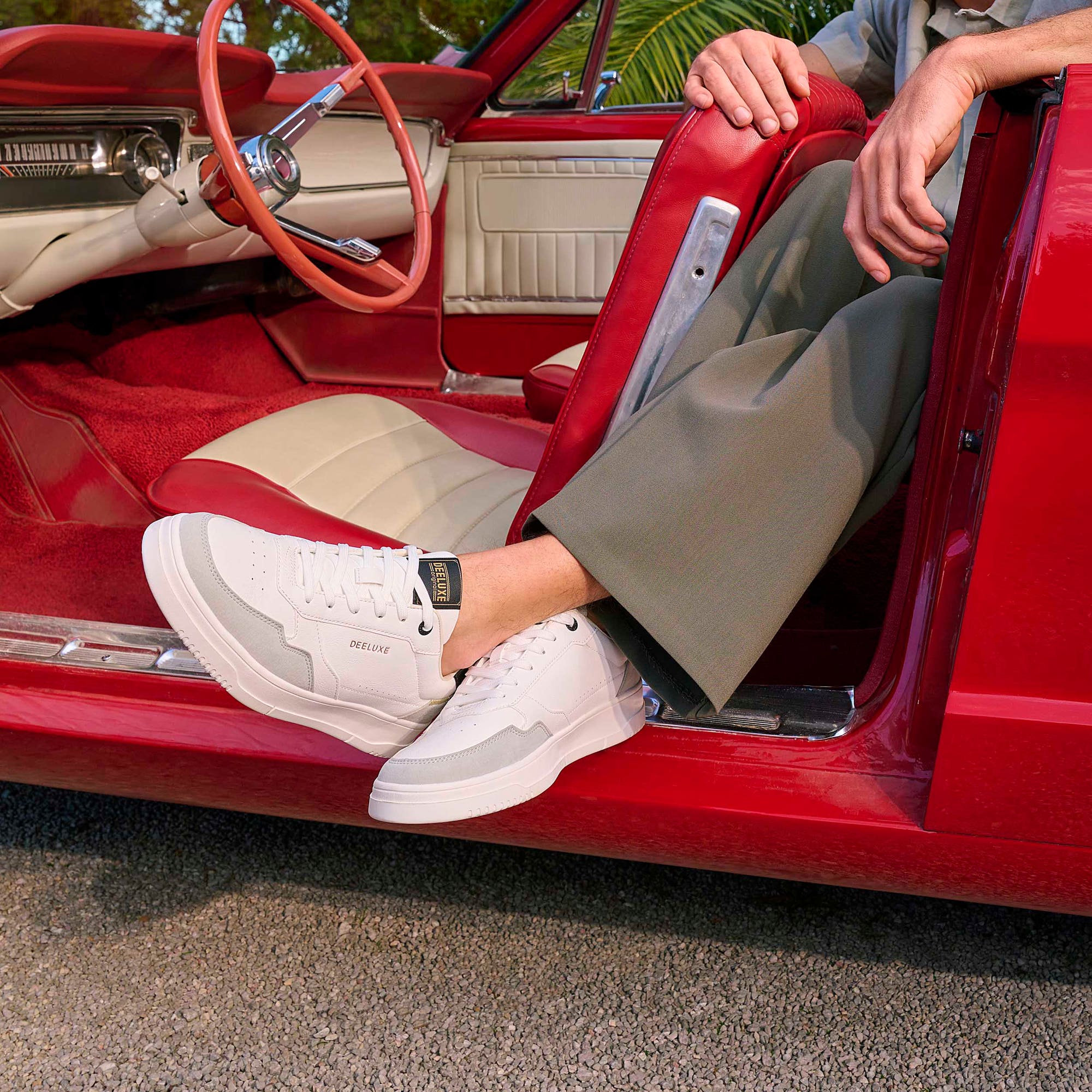 Baskets Homme blanc
