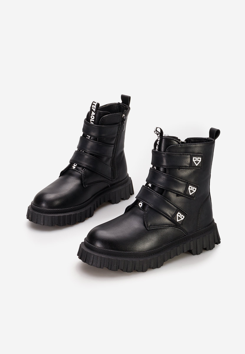 Bottines filles noires Clawdia