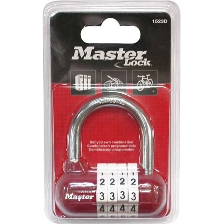 Cadenas à code Pro Sport Master Lock- largeur 64 mm