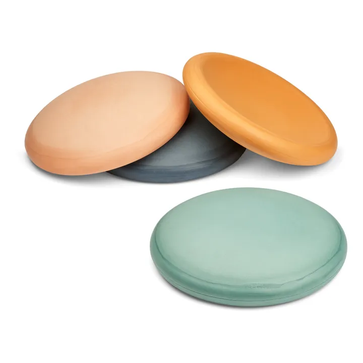 Liewood Disques de motricité Bernie - Set de 4 | Vert de gris