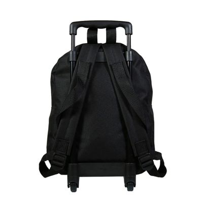 Sac maternelle à roulettes Kids Panda - 1 compartiment - noir - Bagtrotter