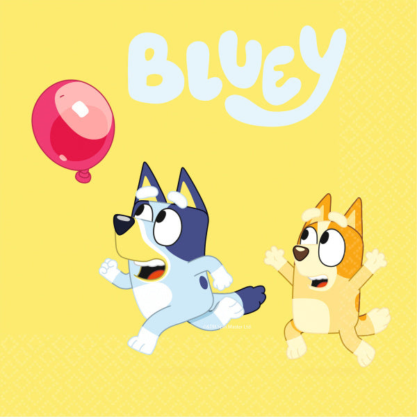 Bluey Servetten 33cm 16st