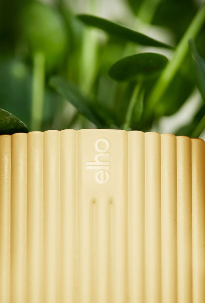 Elho bloempot Vibes geel D 16,1 H 14,8 cm