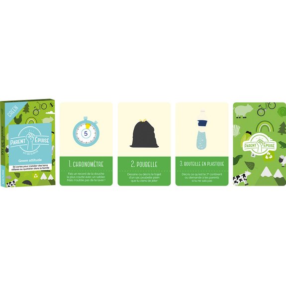 Parent Épuisé : Kit de Survie Green Attitude