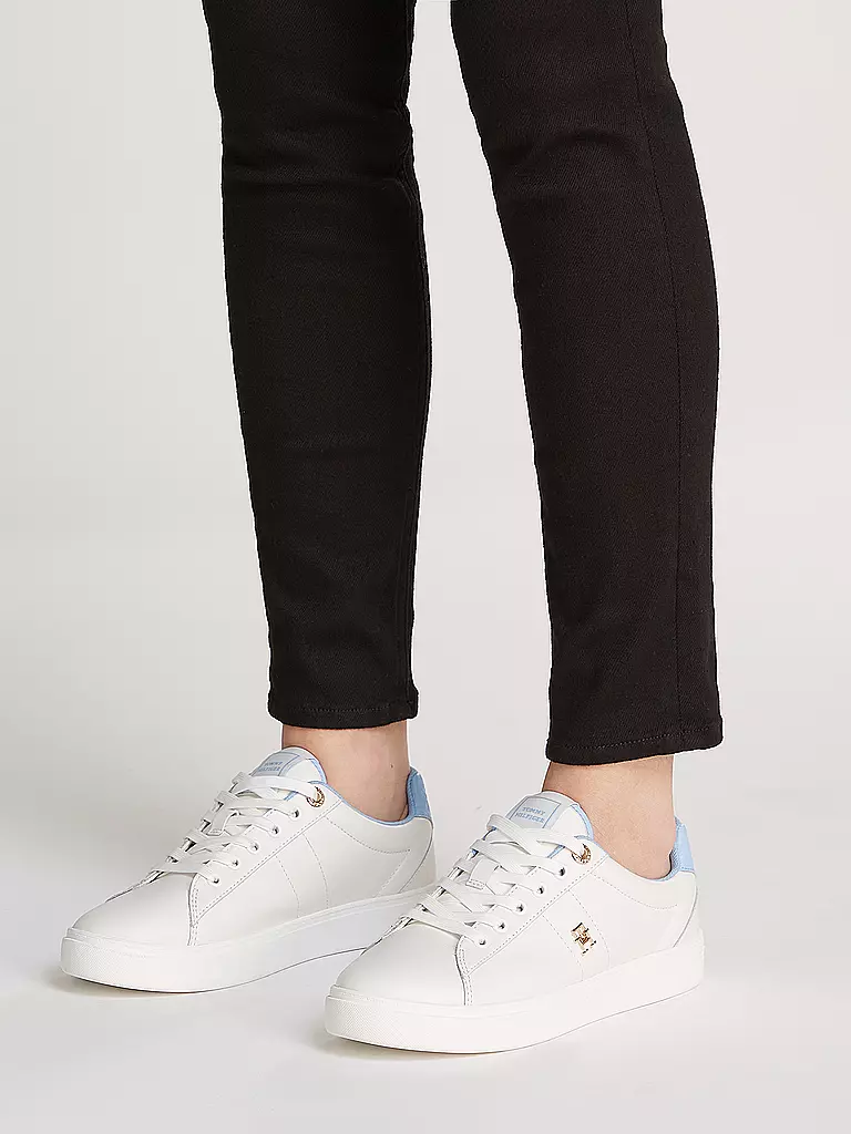 TOMMY HILFIGER Sneaker ELEVATED ESSENT  weiss