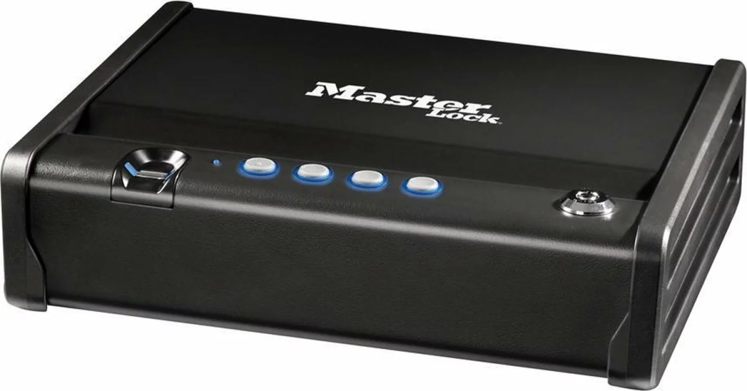 Master Lock MLKMLD08EB Kluis met vingerafdruk-slot