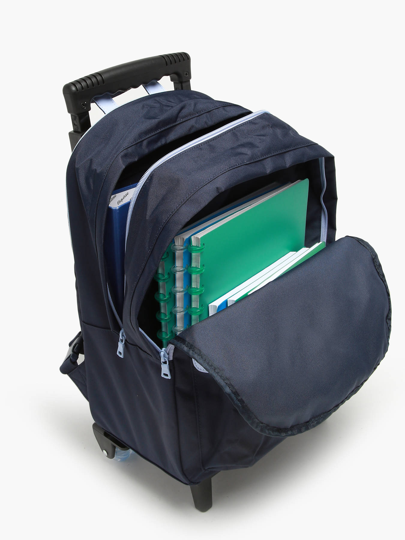 Sac a dos  roulettes 2 compartiments TANN'S