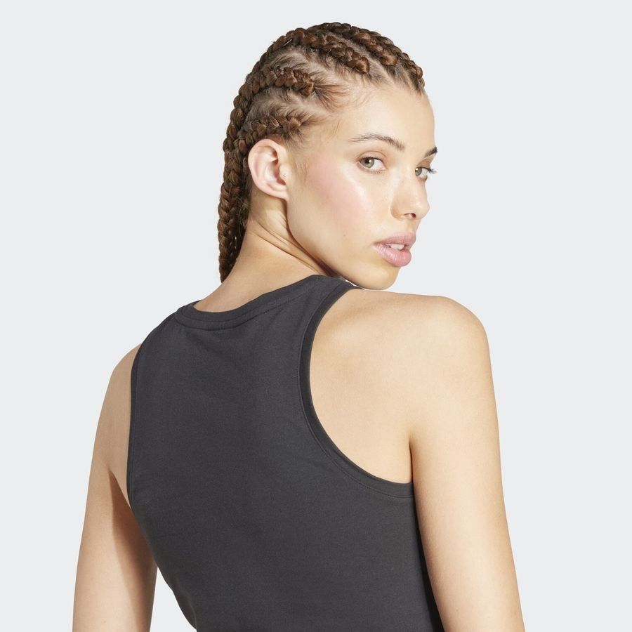 Adidas Essentials Linear Slim Cotton Tank Top