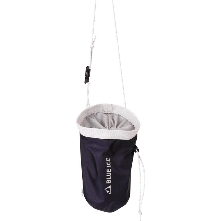 Blue Ice Sender Chalkbag Black Iris