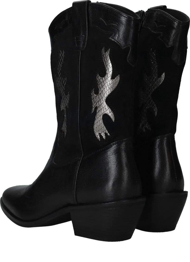 LOFF 1881 Westernboots Zwart Dames