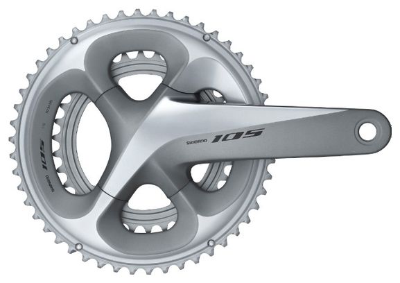 Pédalier Shimano 105 FC-R7000 11V 50/34T Argent