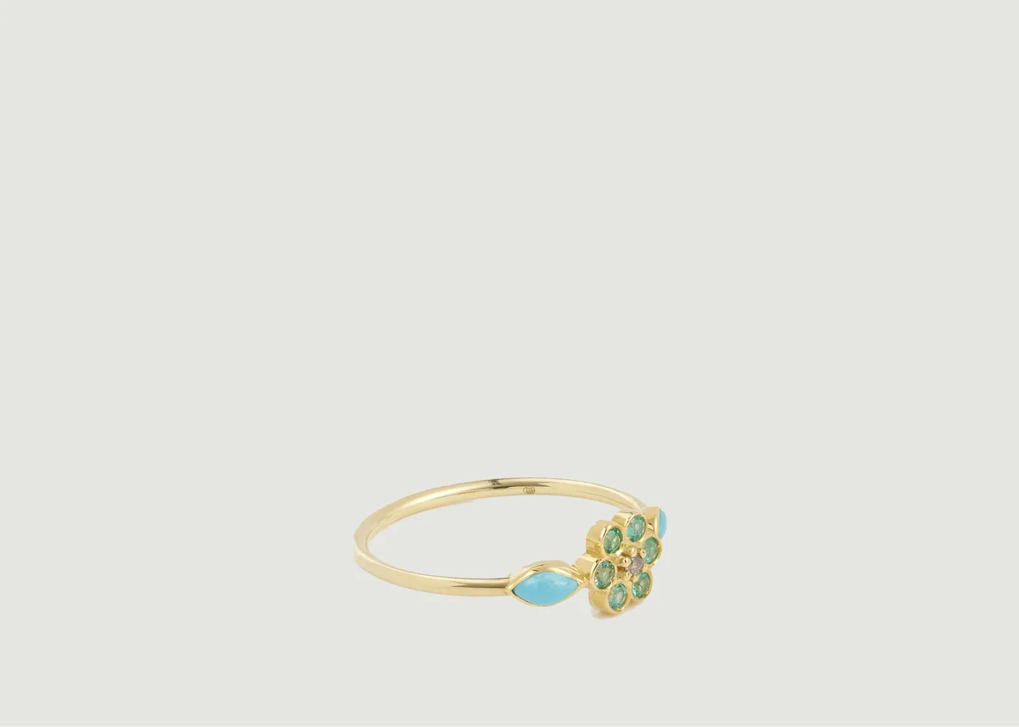 Bague Miniflower 1 Turquoise Sophie d'Agon