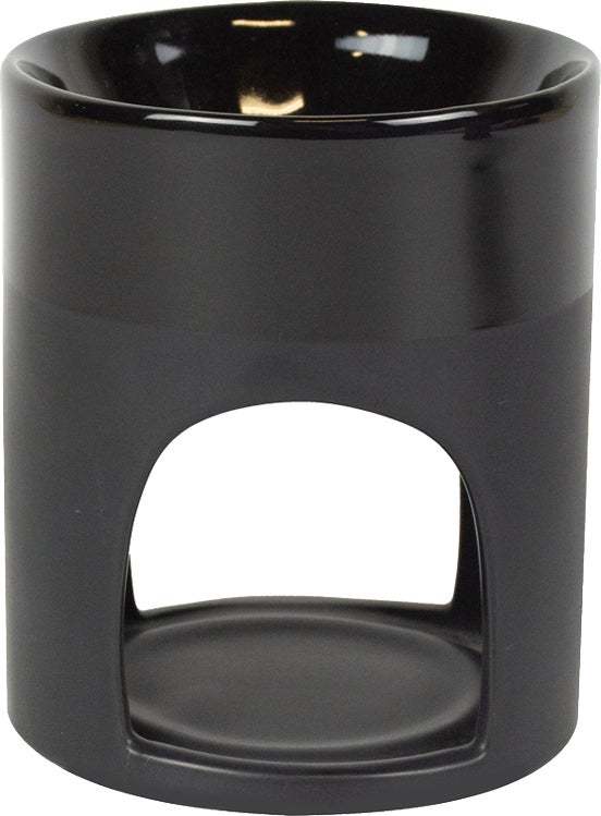 ScentChips geurbrander Pilar zwart D 10 H 11 cm