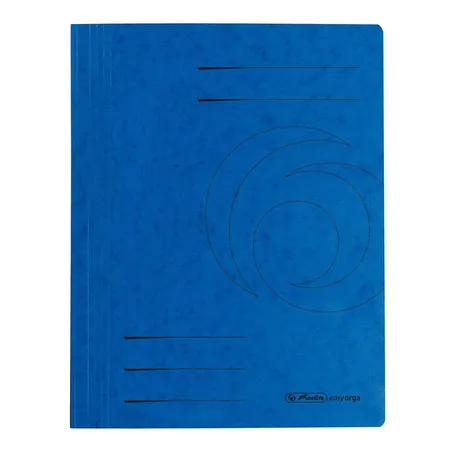 Herlitz Schnellhefter Pappe A4 blau