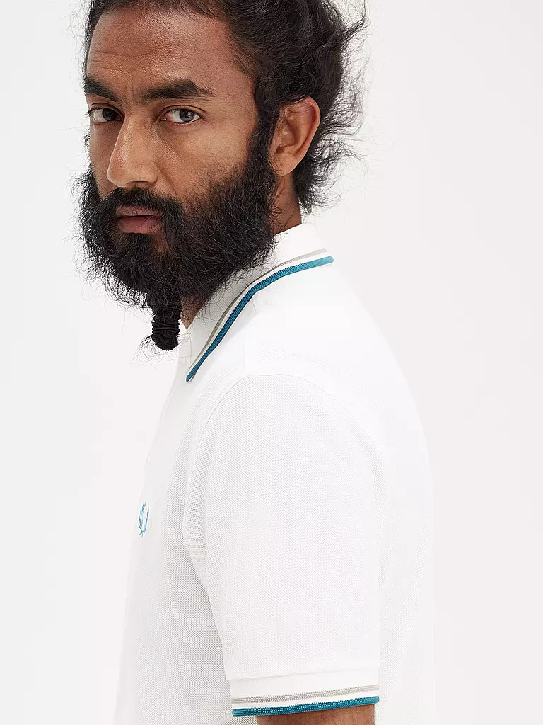 FRED PERRY Poloshirt M3600 weiss