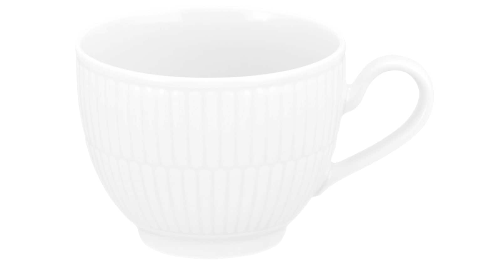 Seltmann Weiden Kaffeetasse AMINA 6er Set Porzellan weiß