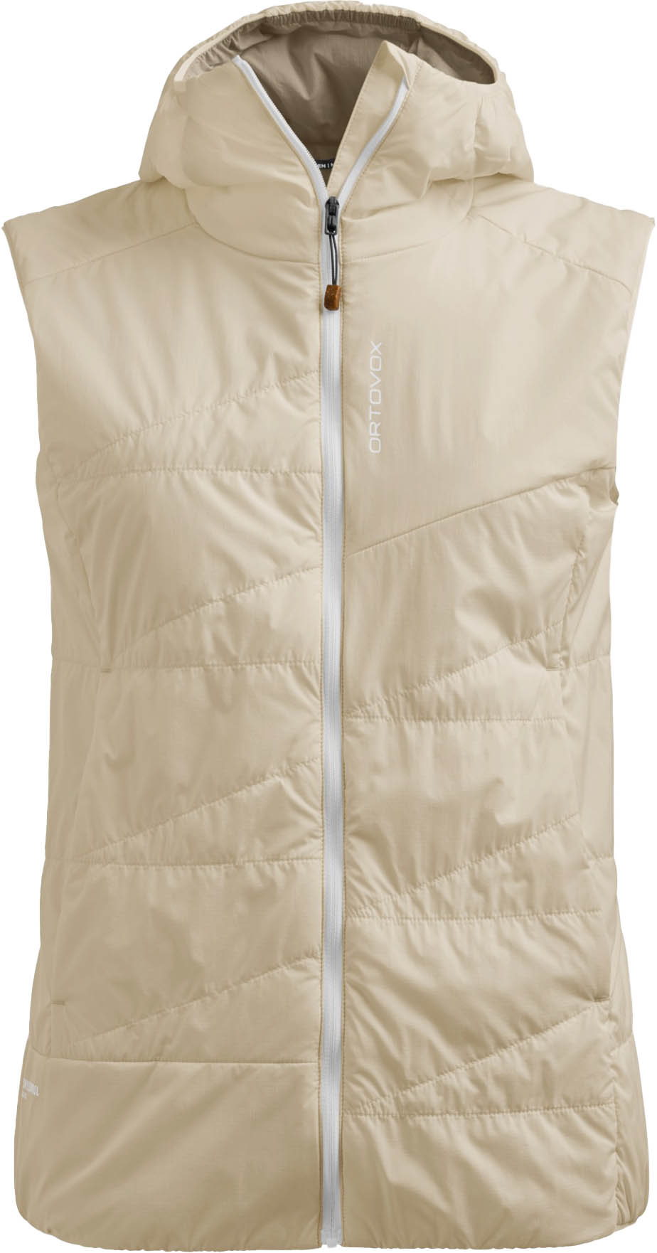 Swisswool Piz Duan Vest Dame 101/White Chalk