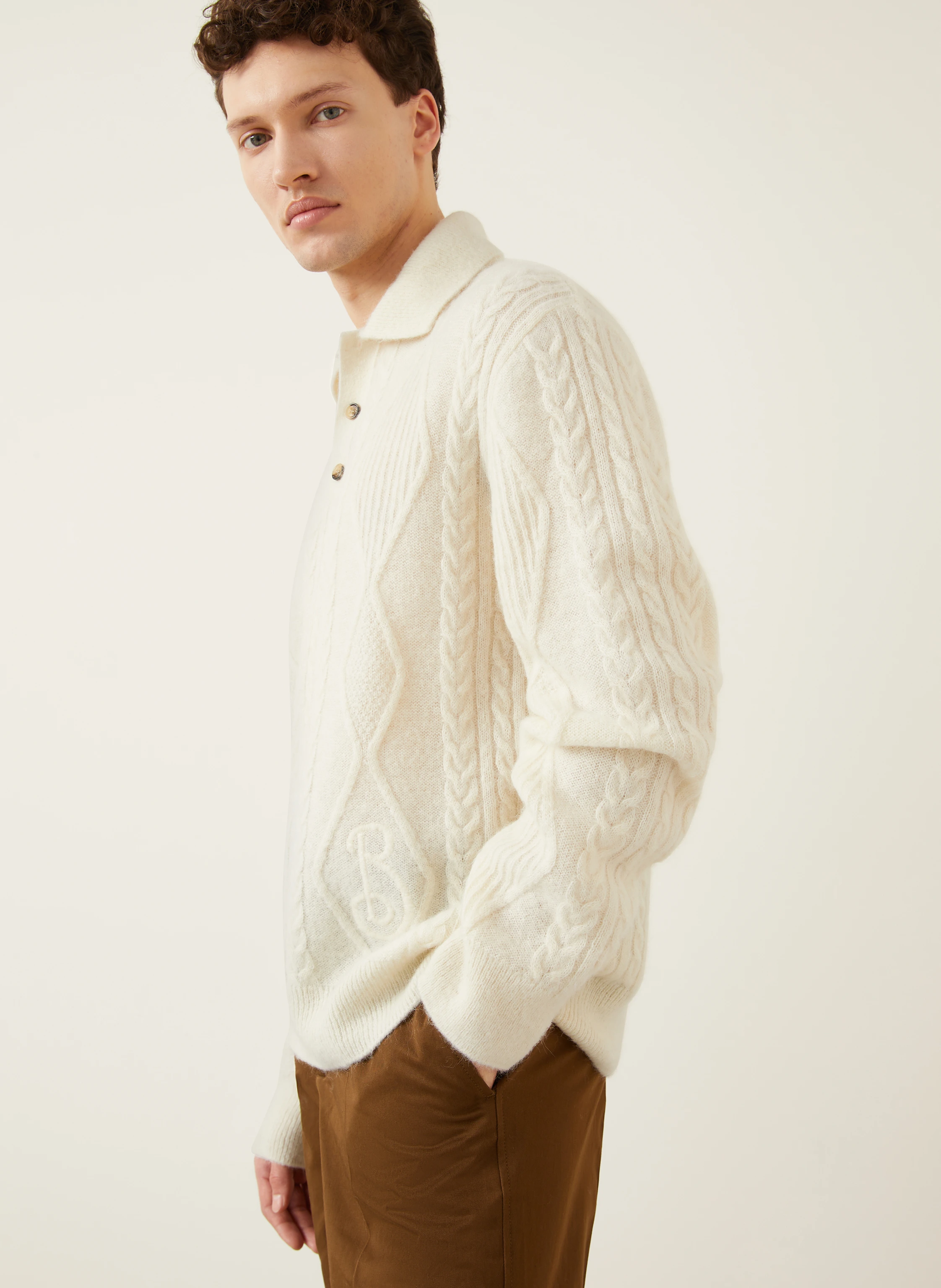 BURBERRY Pullover mit Alpaka