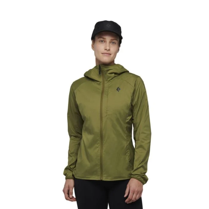 Black Diamond Dame Trøjer Alpine Start Hoody Grøn