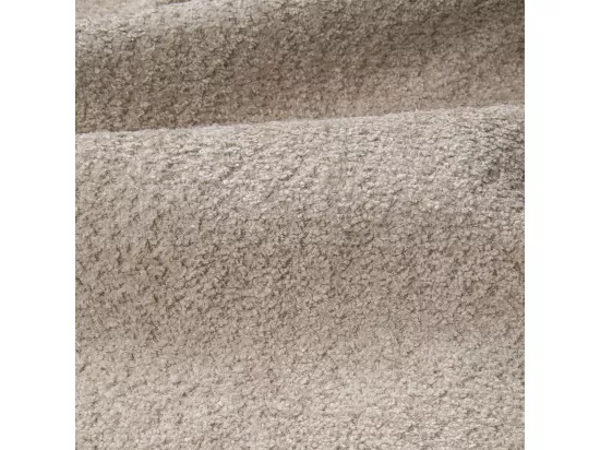 CANAPÉ PANORAMIQUE en tissu Bouclé 10 places Bornum U, Beige