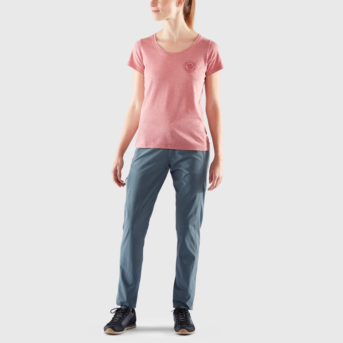 Fjällräven Women's 1960 Logo T-Shirt Chalk White