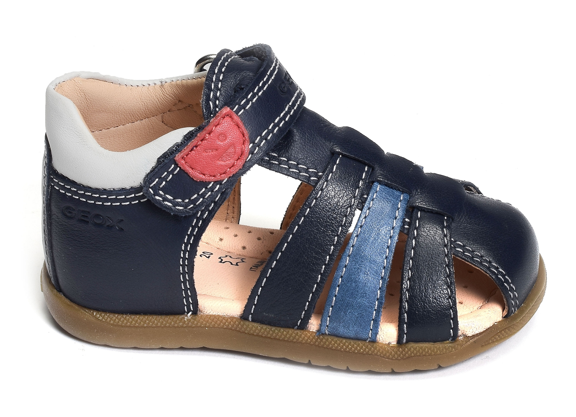B sandal macchia ba bleu multicolore