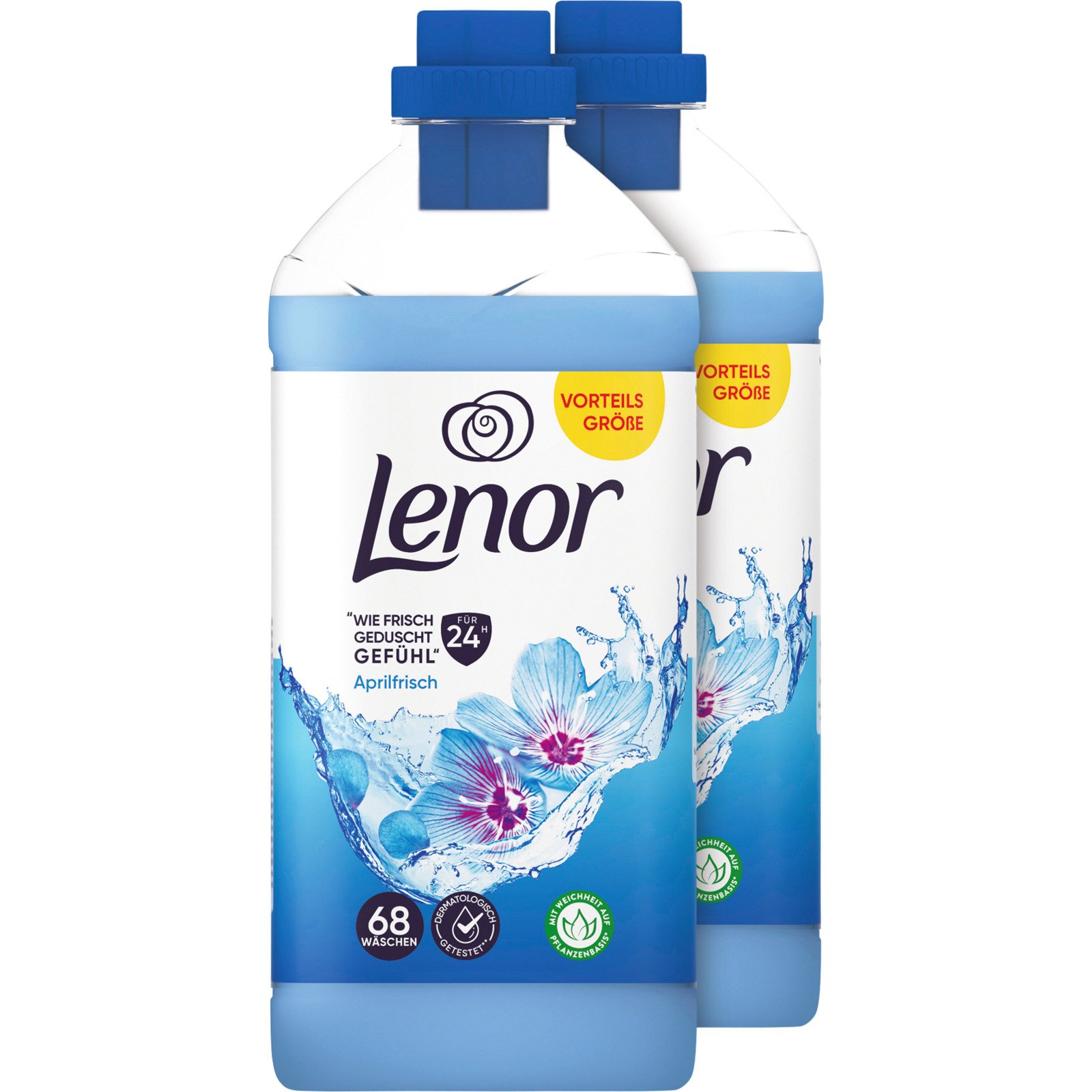 Lenor Weichspüler Aprilfrisch 2 x 68 Waschgänge