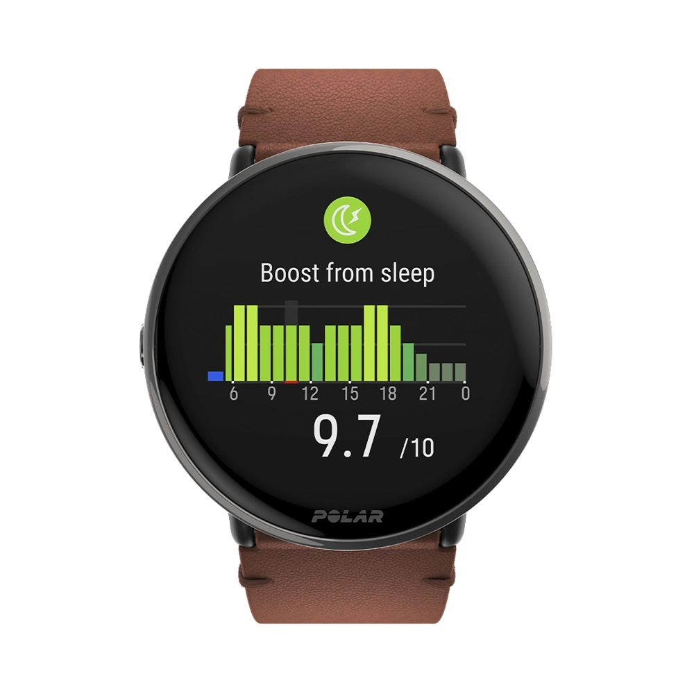 Polar Ignite 3 Titanium Smartwatch Sun-Kissed Bronze 43mm