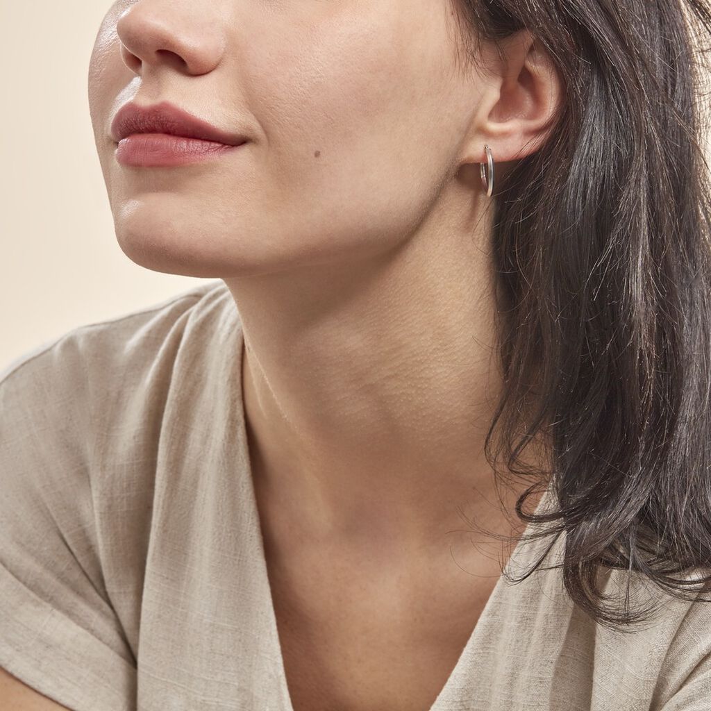 Créoles Ilana Or Blanc