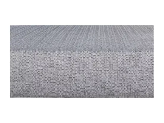 Sommier déco SR9 + pieds - Gris clair 2x80x200 - Lattes bois massif - H.13 cm