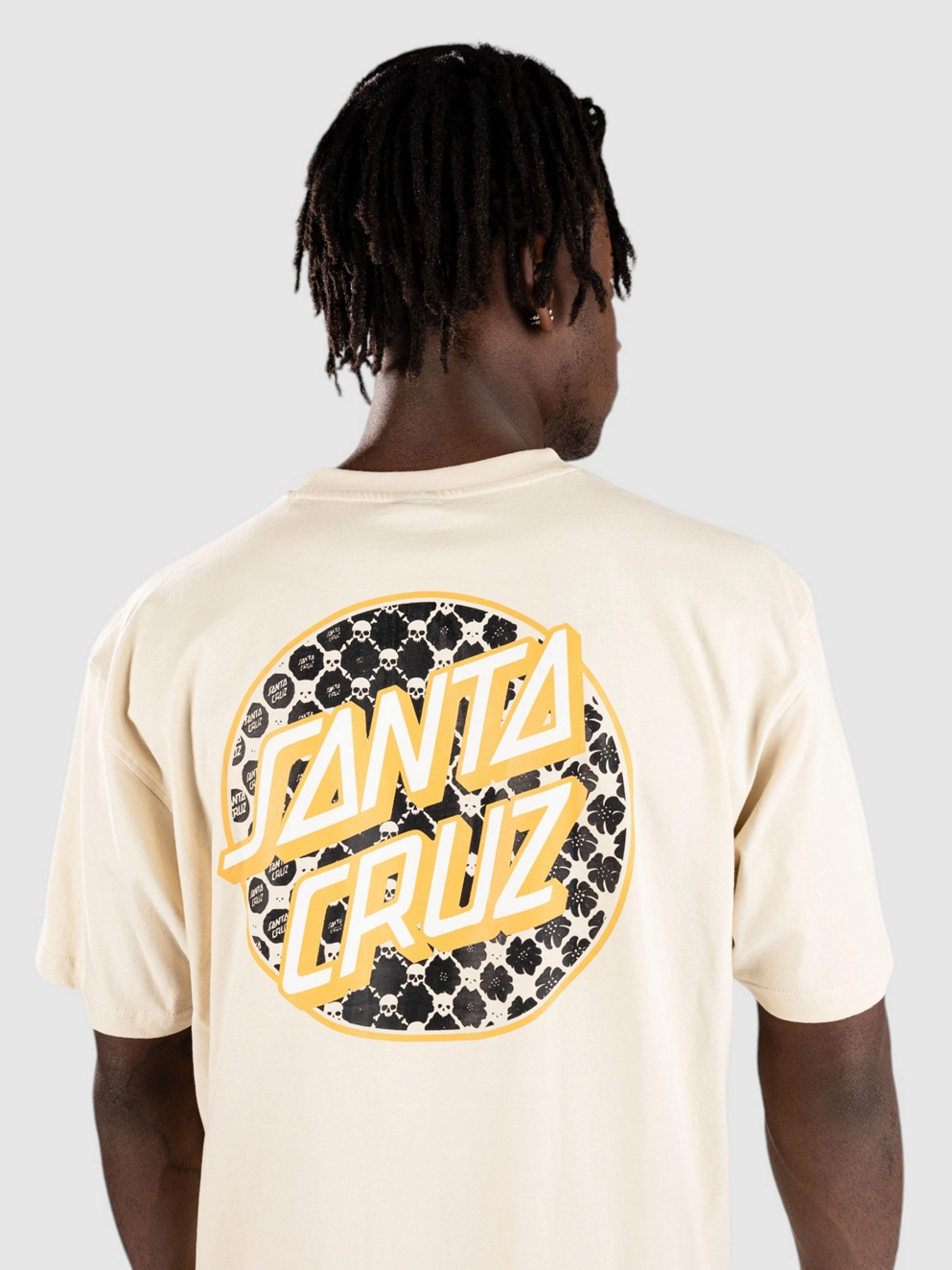 Santa Cruz Meyer Freestyle Dot T-Shirt chalk