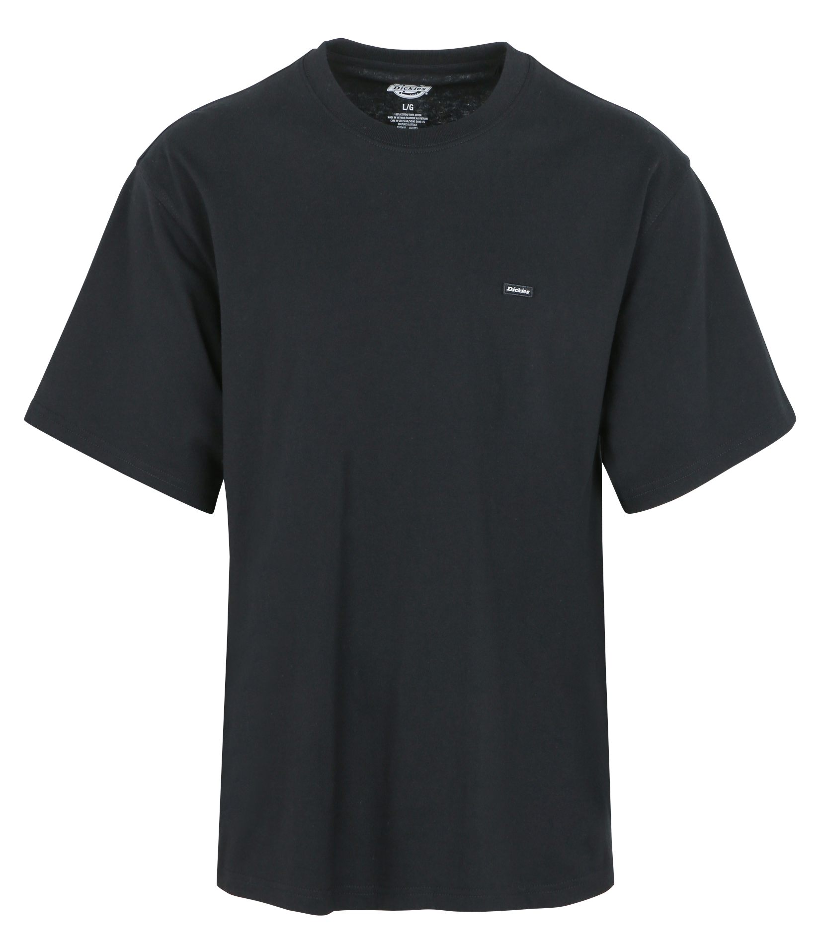 CLANCY - Tee-shirt manches courtes droit en coton | Noir