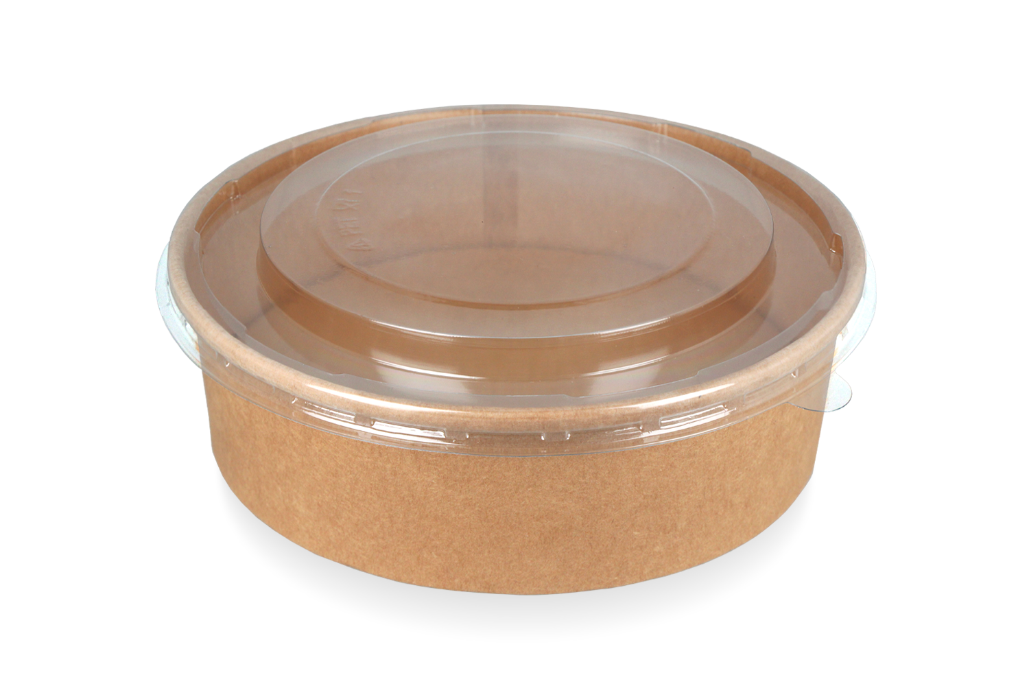 Deksel Bowl 900-1300ml Ø184mm stapelbaar transparant