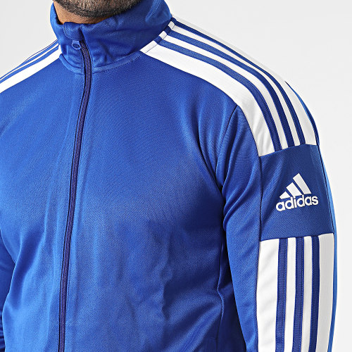 Ensemble De Survetement A Bandes SQ21 GK9545 GP6463 Noir Bleu Roi