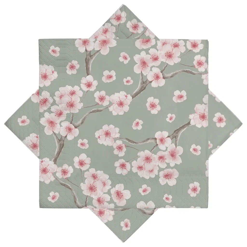 Serviett Kirsebærblomst 20 pk