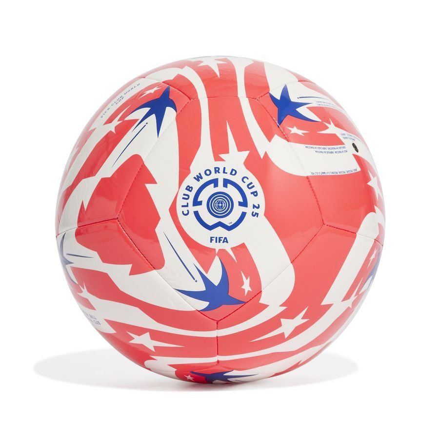 adidas Ballon Club Club World Cup 2025 - Lucid Red/Blanc/Bleu