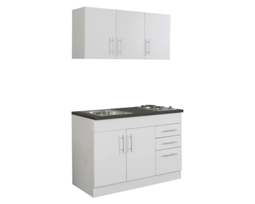 Held Furniture Minikeuken met apparatuur Toronto 120 cm wit mat gedemonteerd 978.6513