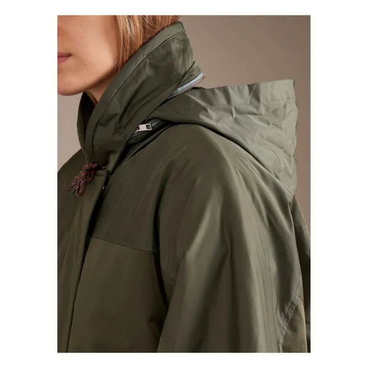 Bellerose Parka Havane - Collection Femme | Vert kaki