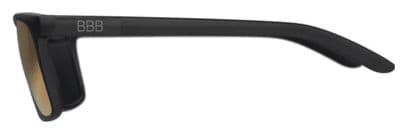 Lunettes polarisée BBB Town Noir mat/ rouge