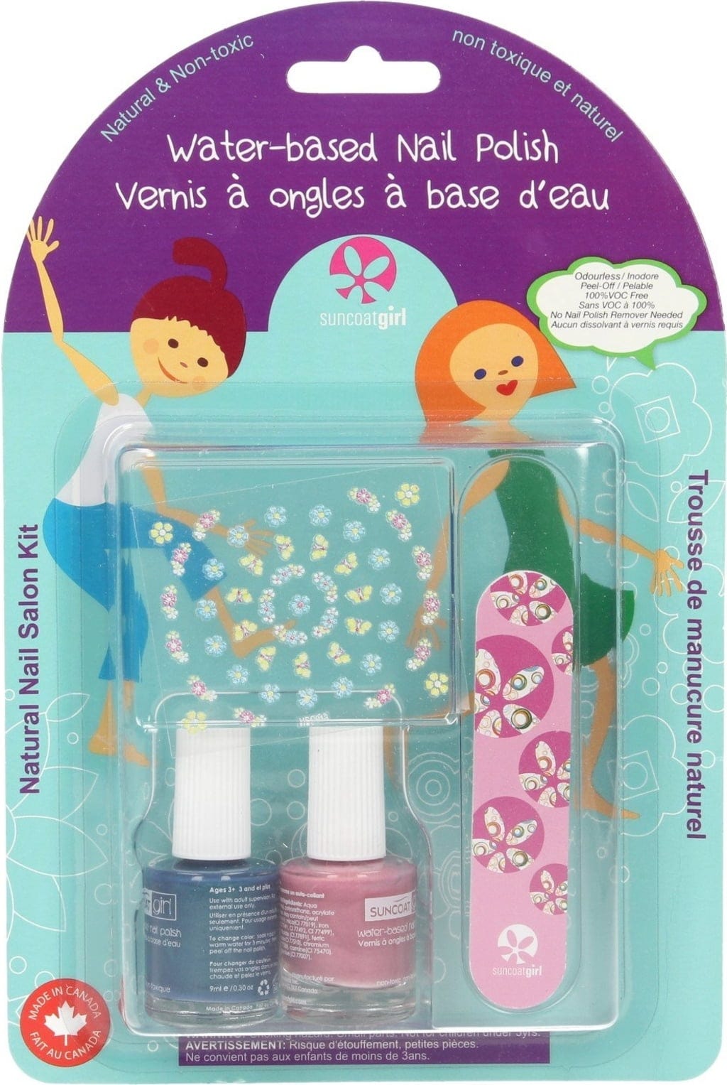Suncoatgirl  Natural Nail Salon Kit Little Mermaid, 1 Stk.