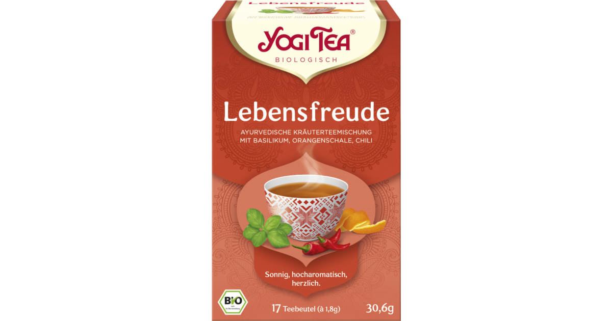 YOGI TEA Bio Lebensfreude Tee