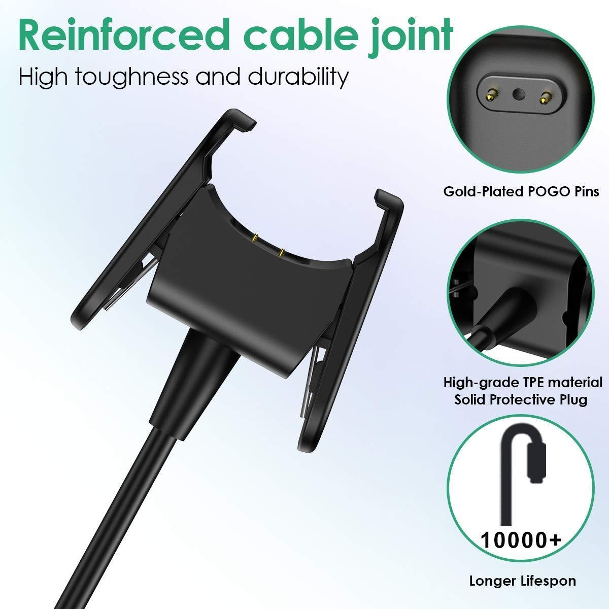 USB-lader for Fitbit Charge 4