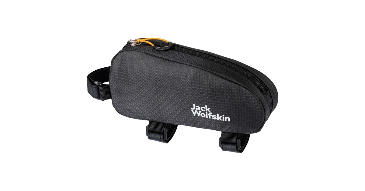 Jack WolfskinMorobbia Tube Bag fietsmand/-tas  (Zwart, 0,7 liter)