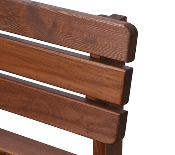 Holzbank Tessin, 3-Sitzer