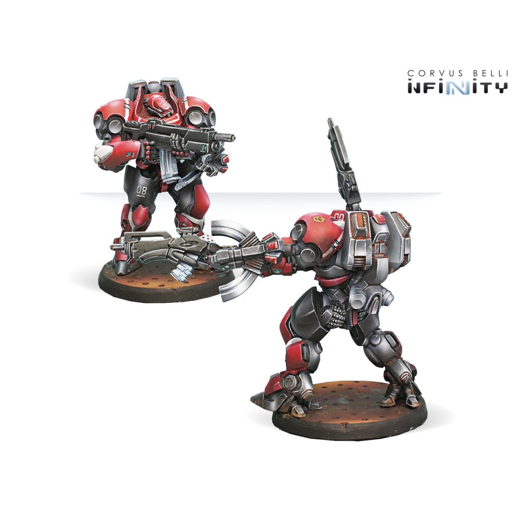 Infinity - Nomads - Gecko Squadron
