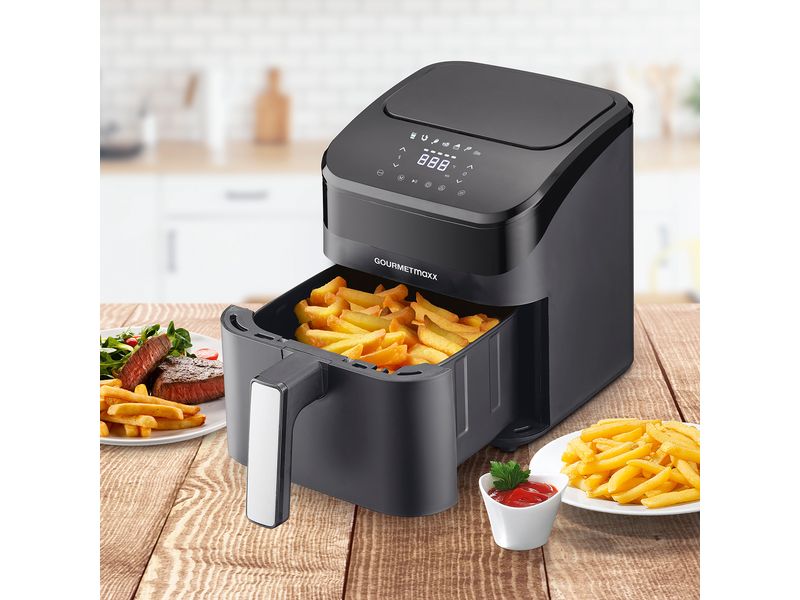 GOURMETmaxx Heissluft-Fritteuse 4 l Digitale Heissluftfritteuse