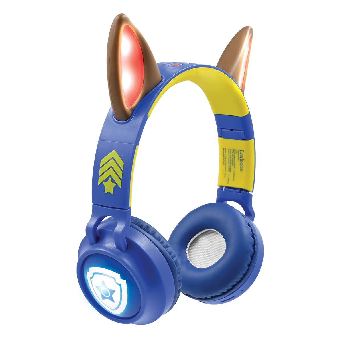 Paw Patrol Bluetooth hodetelefoner med lys