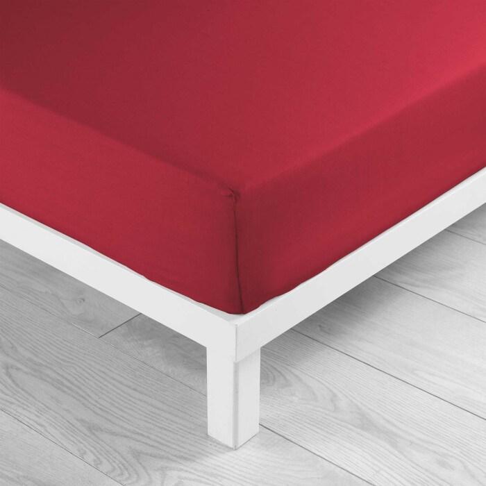 DRAP HOUSSE 90X190CM UNI 57 FILS LINA MARSALA