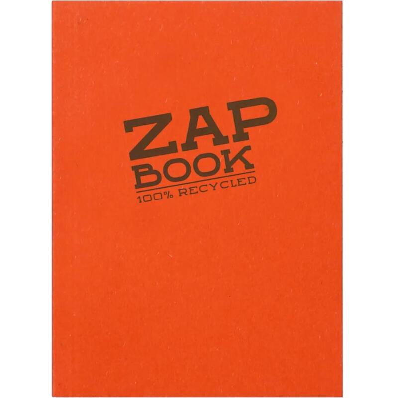 Zap Book carnet collé 160F A6 80g - Aléatoire