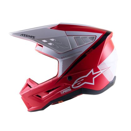 Casque cross Alpinestars S-M5 - RAYON 2023 - Noir / Blanc